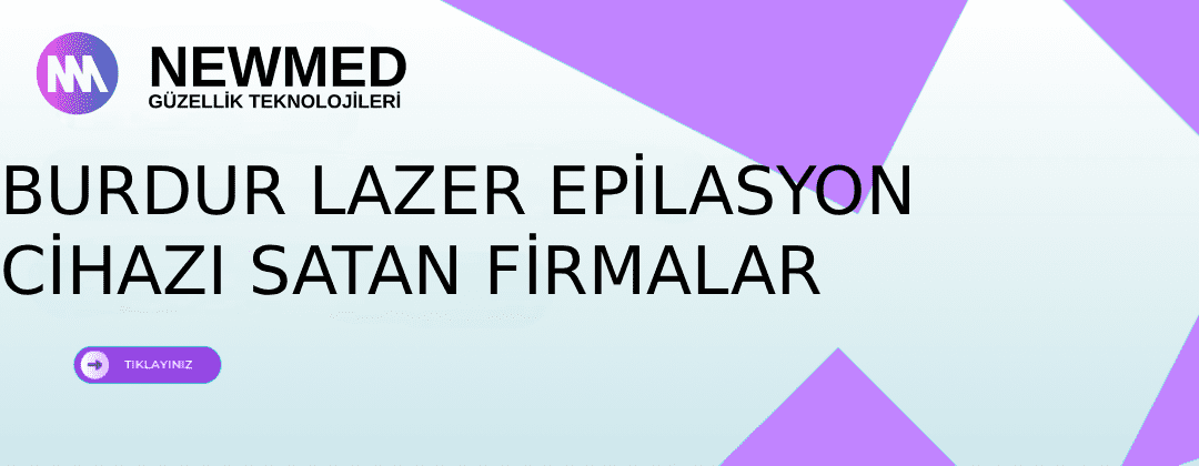 Burdur lazer epilasyon cihazı